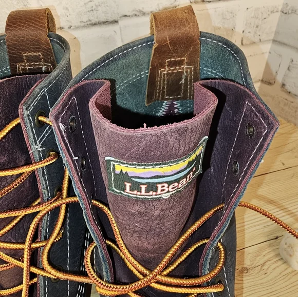 Womens Colorblock Bean Boot Limited Edition 8" - Picture 5 of 9